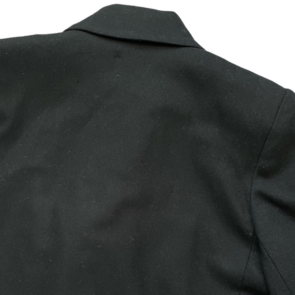 Vintage Pendleton Black Wool Pea Coat- size 8 - Picture 9 of 17